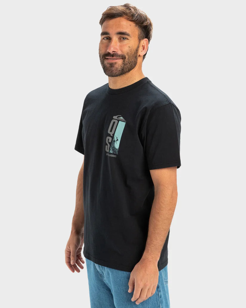 Quiksilver Quik Drop SS Tee - Black - Star Surf + Skate