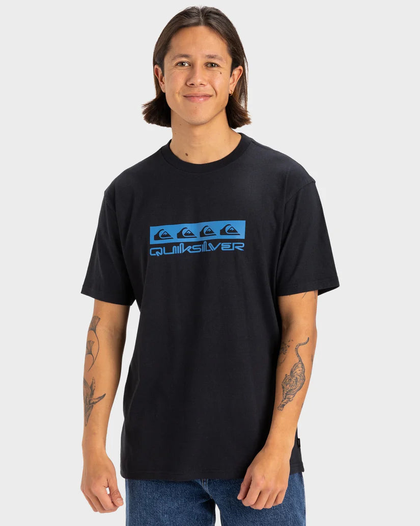 Quiksilver Omni Box SS Tee - Black - Star Surf + Skate