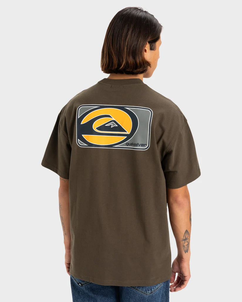 Quiksilver Strategy SS Tee - Turkish Coffee - Star Surf + Skate