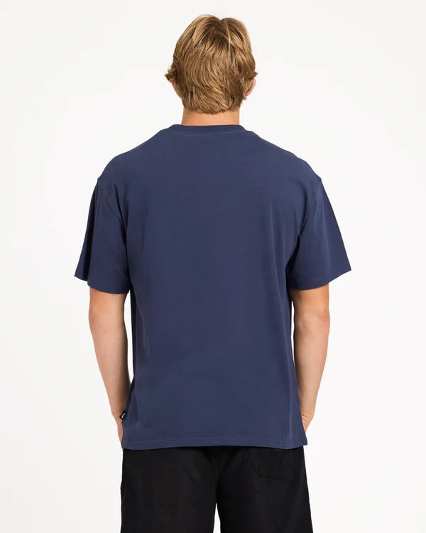 Quiksilver Omnium SS Tee - Mood Indigo