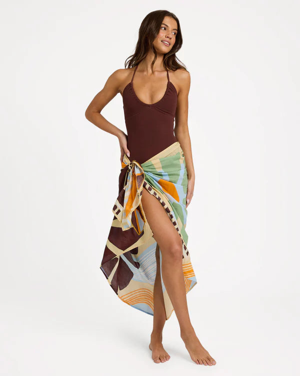 Roxy Bella Sarong - Pebble