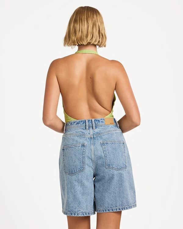 Roxy Breeze Bay Denim Short - Blue Fade