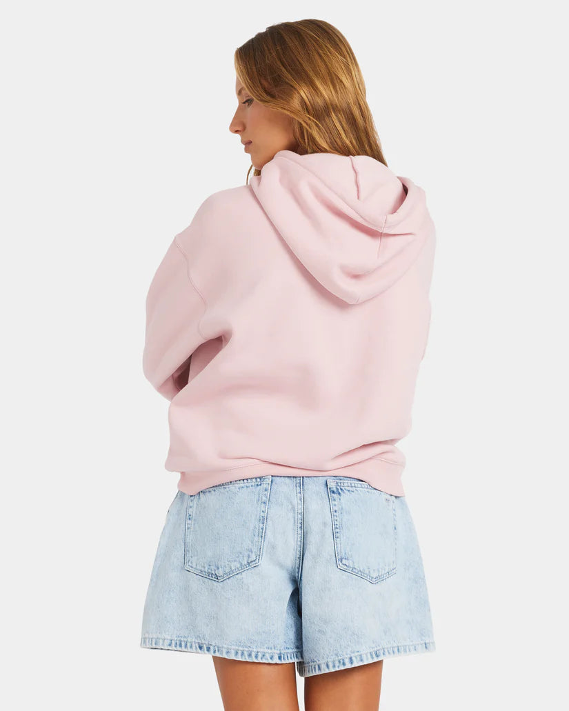 Roxy Perfect Place Hoodie Brushed - Bleached Mauve - Star Surf + Skate