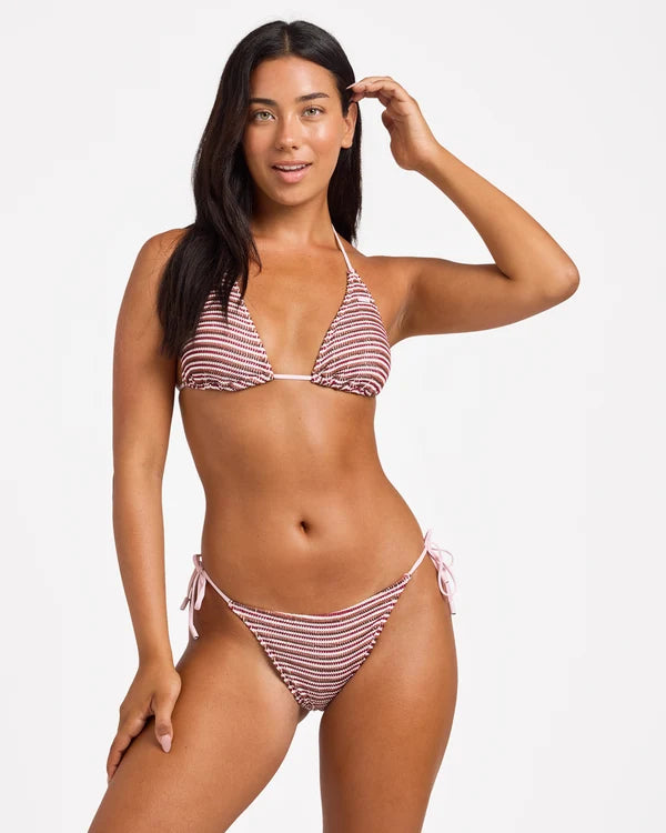 Roxy Daphne Tie Side Mod Bikini Bottom - Multi