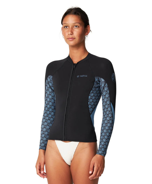 O'Neill Bahia Full Zip Jacket 1.5mm - Aloha Tile - Star Surf + Skate