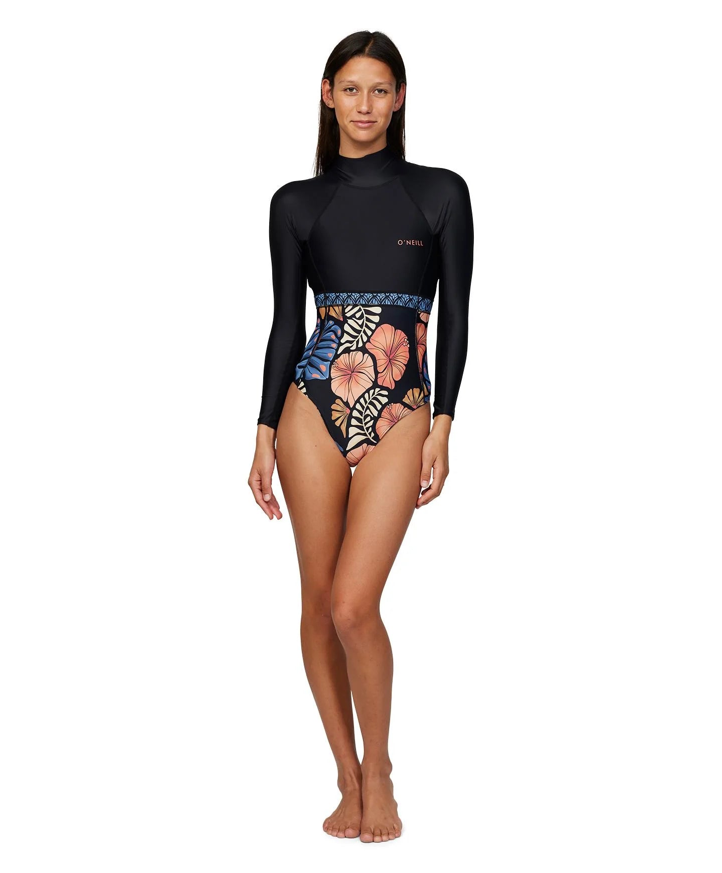 O'Neill Bahia Lycra BZ LS Surfsuit - Vintage Aloha - Star Surf + Skate