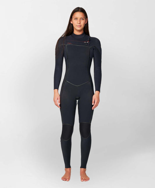 O'Neill Womens Hyper Fire X CZ Full 3/2mm - Black - Star Surf + Skate