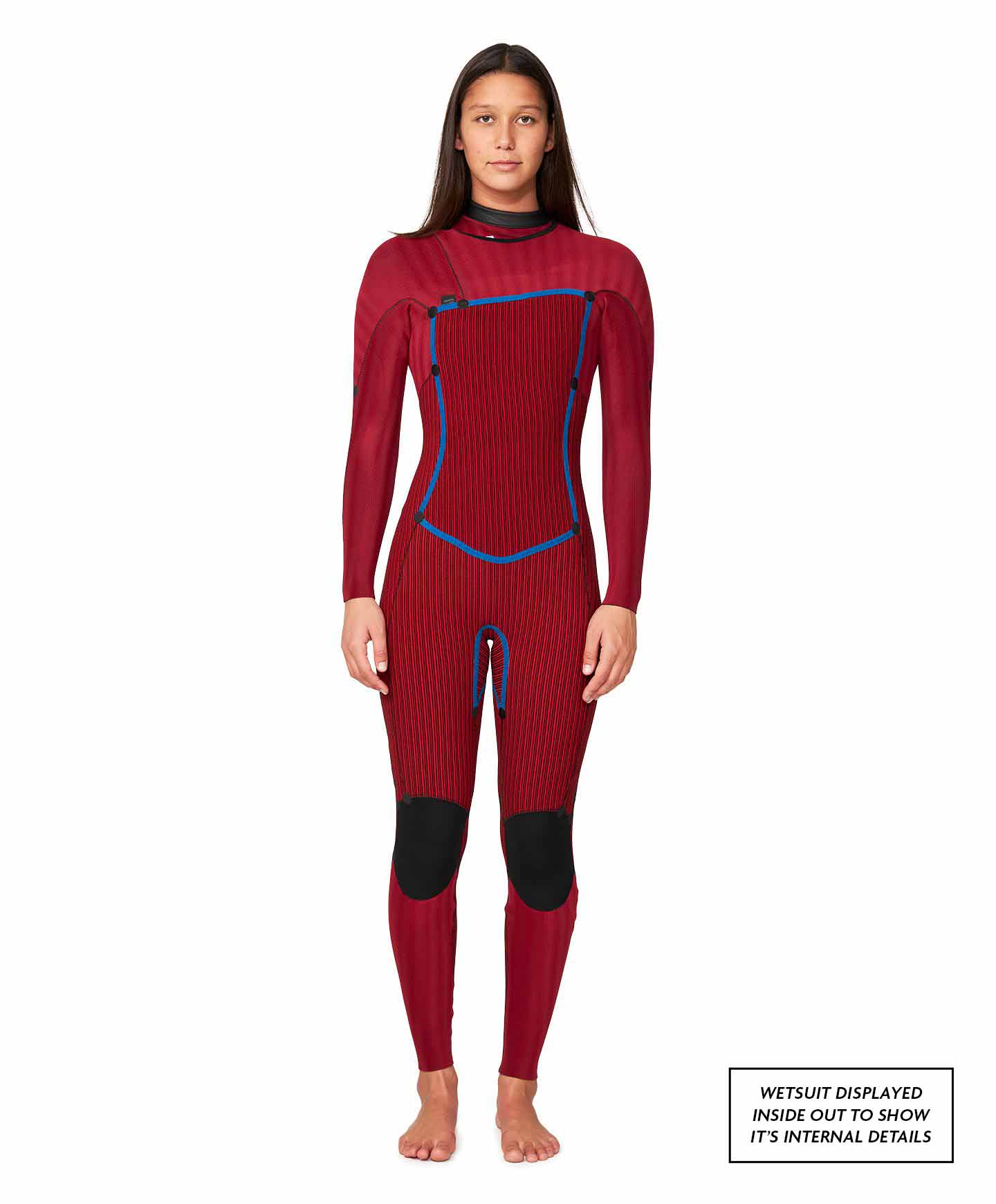 O'Neill Womens Hyper Fire X CZ Full 3/2mm - Black - Star Surf + Skate