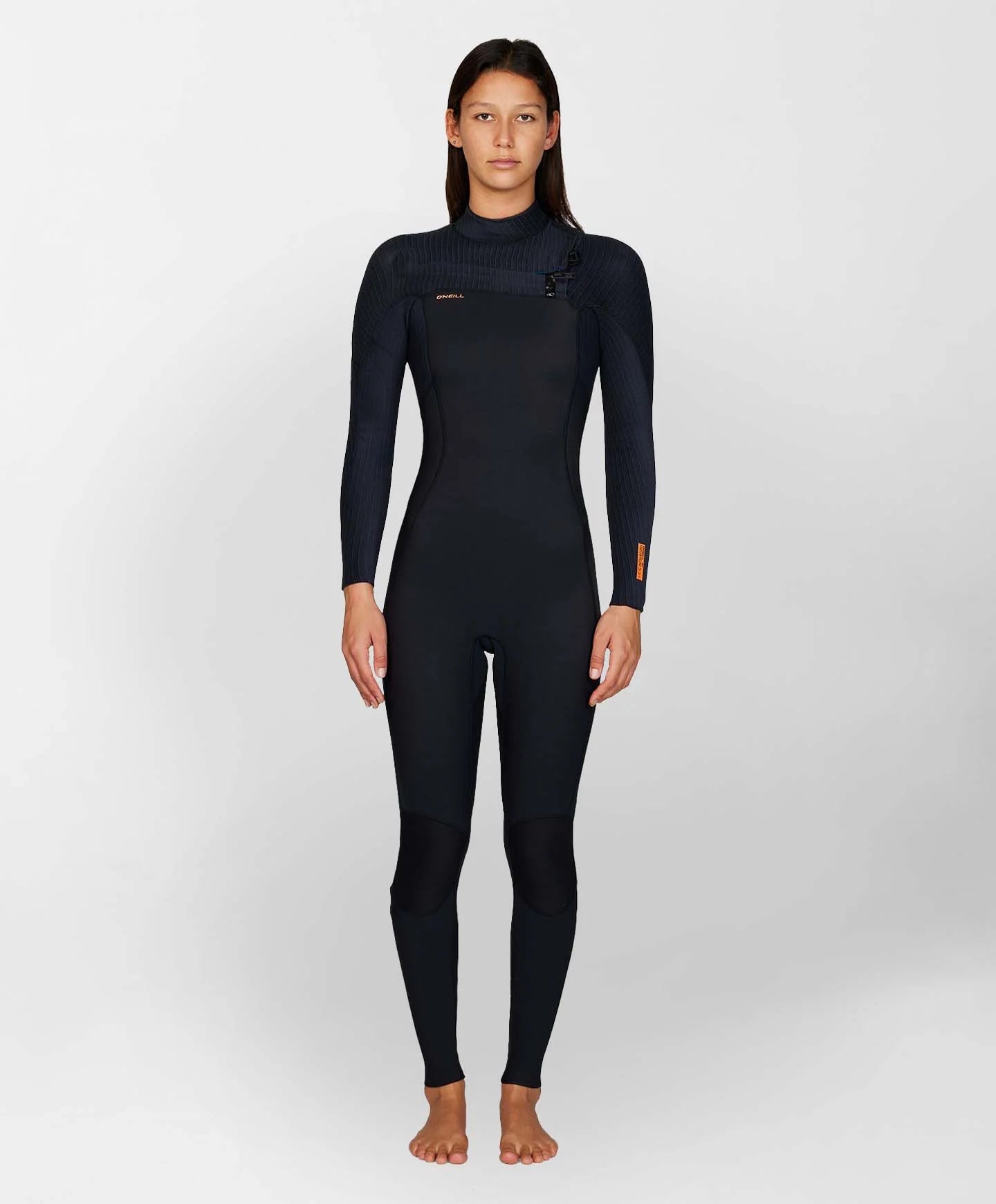 O'Neill Womens Hyperfreak CZ Full 4/3+mm - Black/Black - Star Surf + Skate