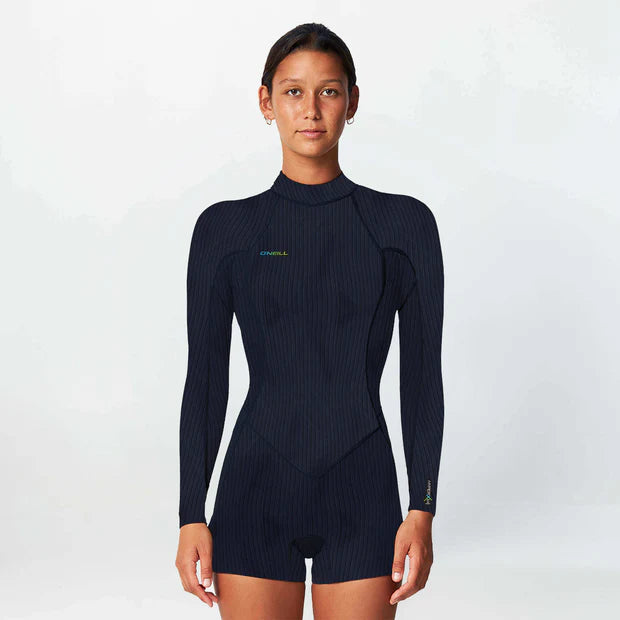 O'Neill Womens HyperX BZ LS Spring 2mm - Black - Star Surf + Skate