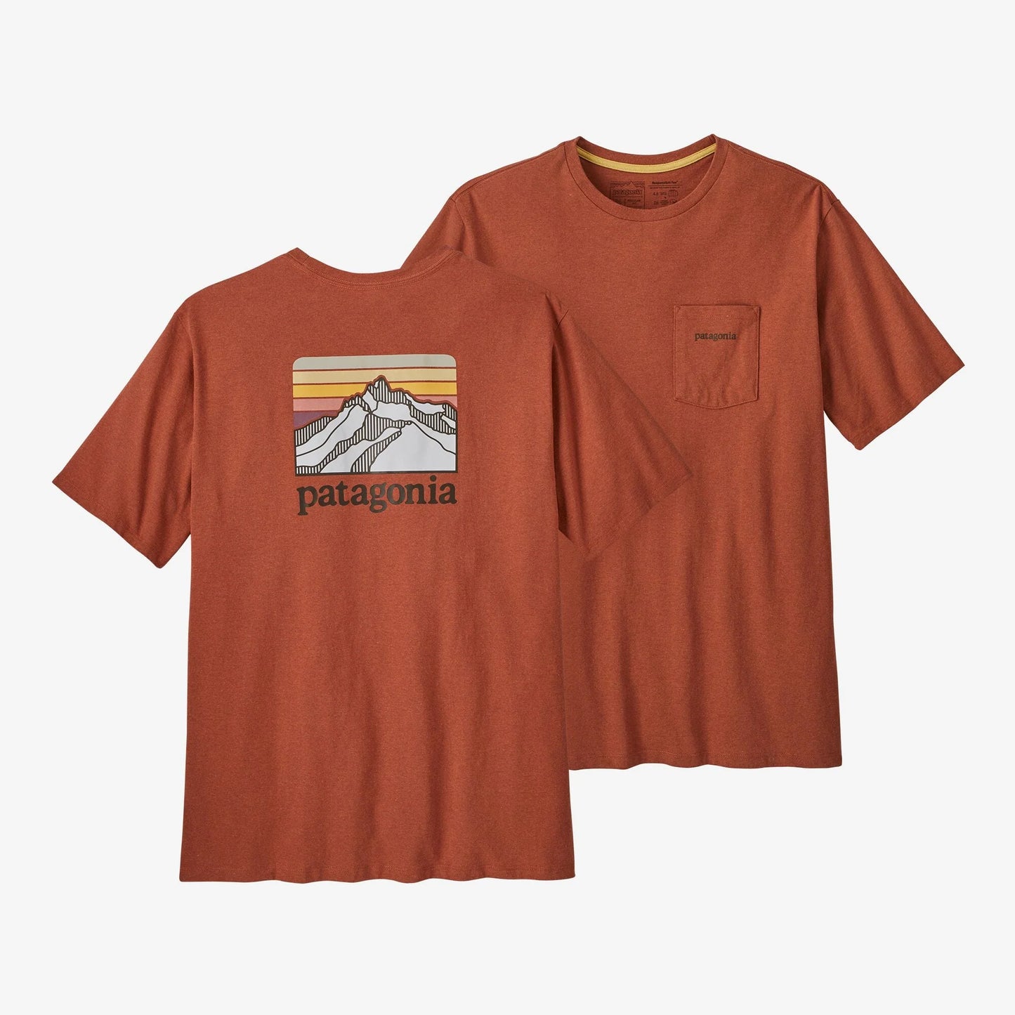 Patagonia Line Logo Ridge Pocket Responsibili Tee - Star Surf + Skate