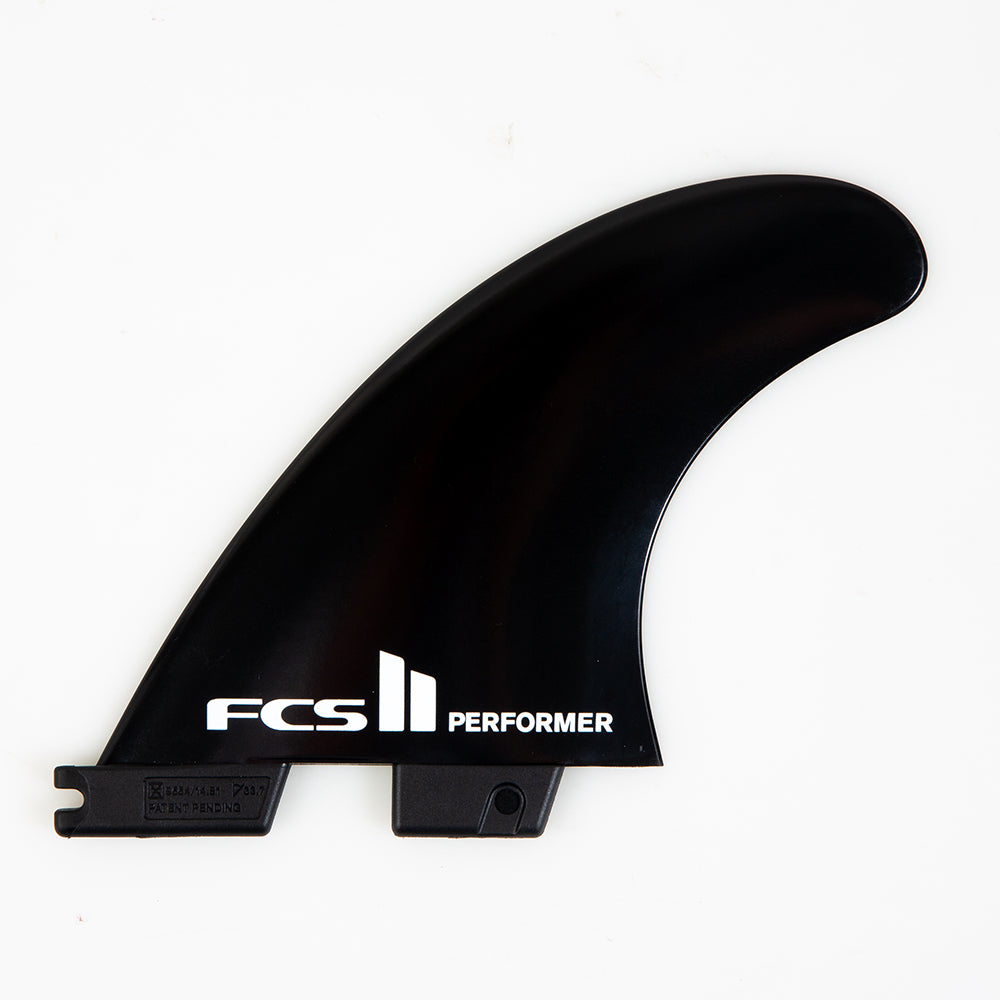 FCS II PERFORMER GLASS FLEX BLACK TRI FINS - Star Surf + Skate