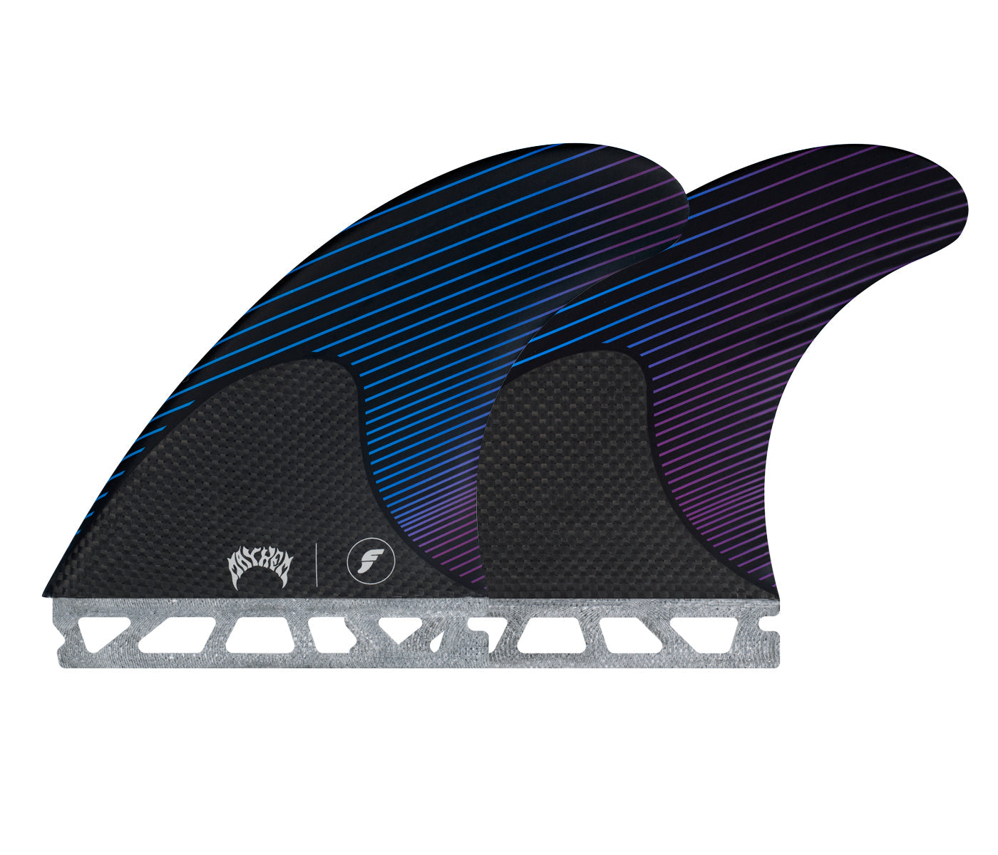 Futures Mayhem Tri (large) blue/violet - Star Surf + Skate
