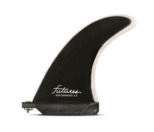 Futures Performance 6" FG Single Fin (small) black/grey - Star Surf + Skate