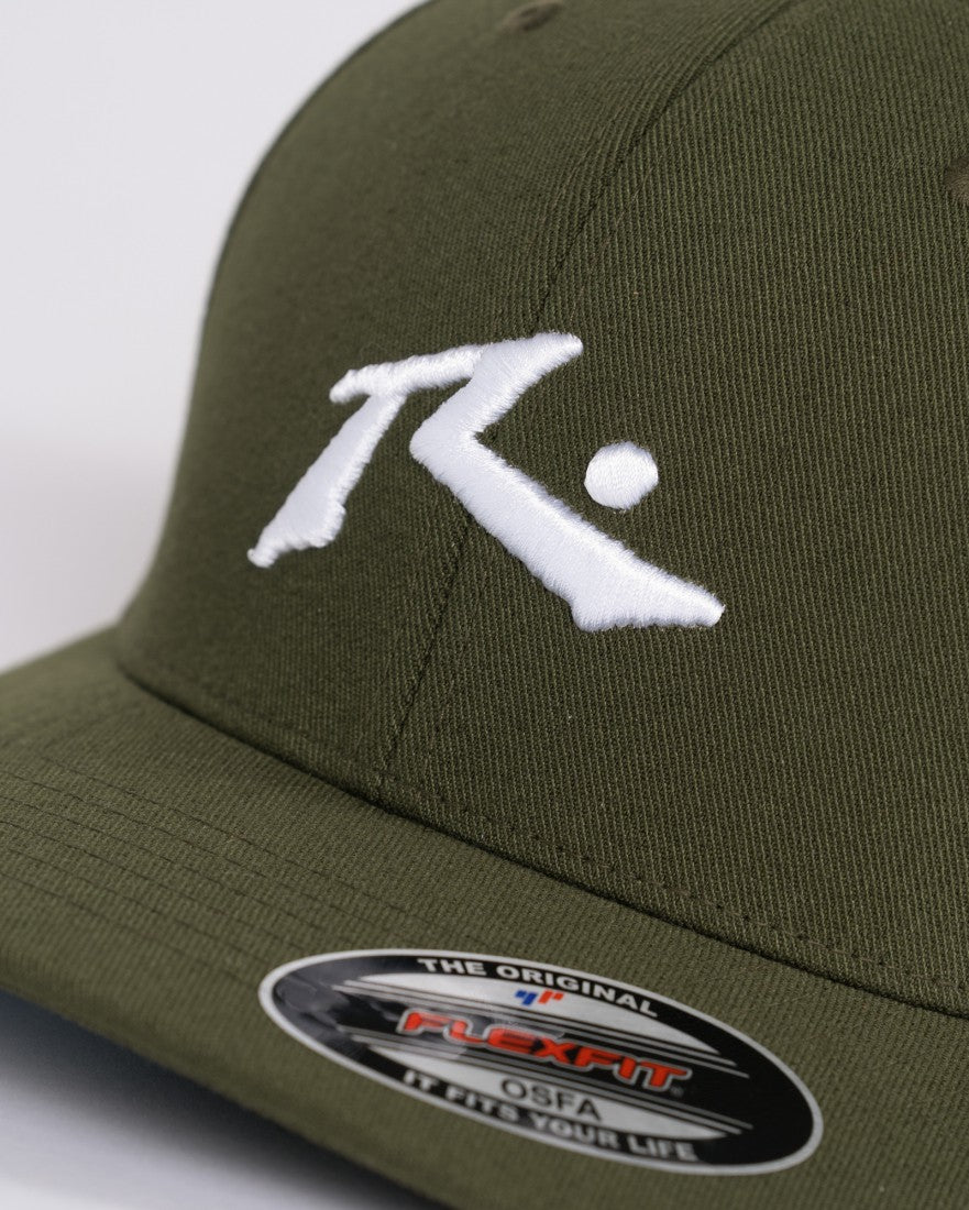 RUSTY CHRONIC 4 FLEXFIT CAP - Star Surf + Skate