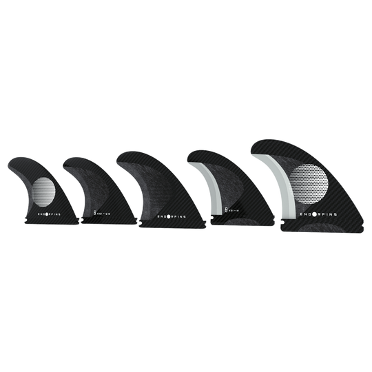 ENDORFIN KS 1 - 5 FIN PACK - FITS FUTURES PLUGS - Star Surf + Skate