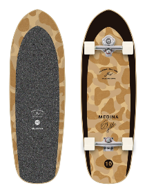 YOW MEDINA CAMO 33.5" SURF SKATE SURF TRAINER - Star Surf + Skate