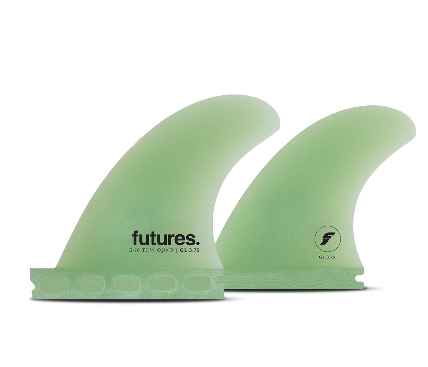 FUTURES GL 3.75" TOW QUAD - NATURAL G10 - Star Surf + Skate