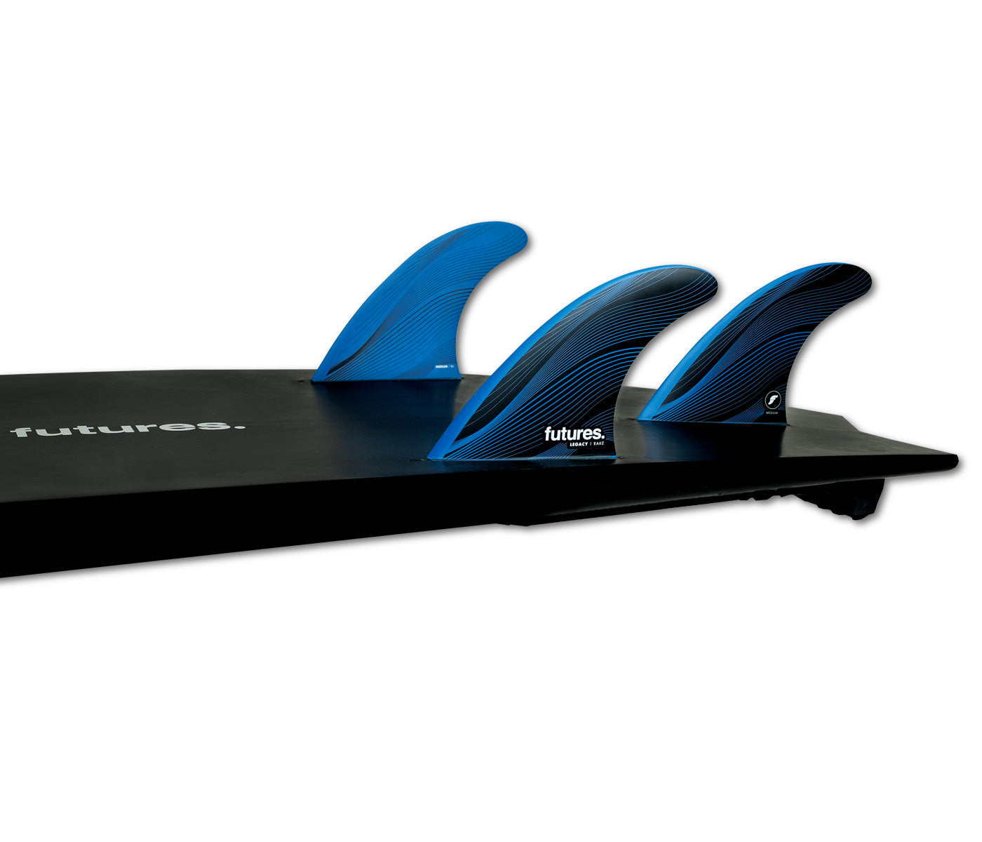 Futures R6 Legacy Rake Tri (medium) - Star Surf + Skate