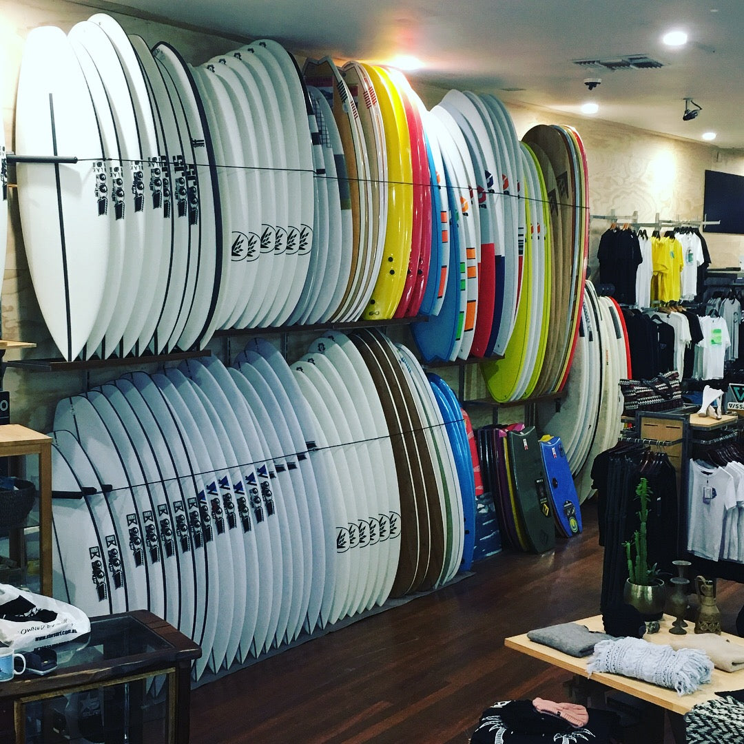W.A's largest boardstore of JS Surfboards and Firewire Surfboards