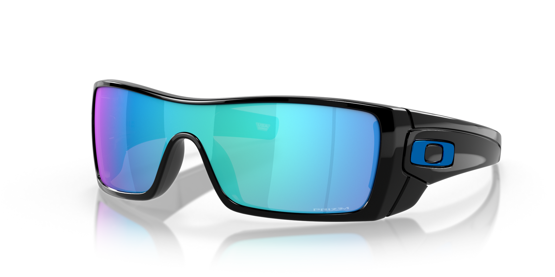 Oakley Batwolf Pol Black Prizm Sapphire Lens - Star Surf + Skate
