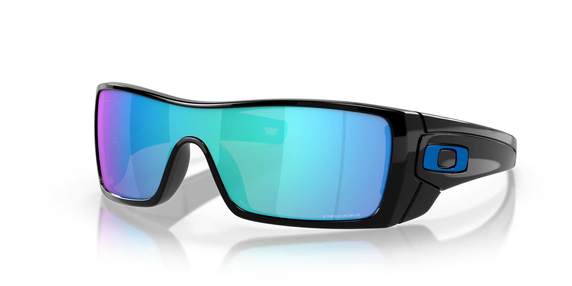 Oakley Batwolf Polished Black W/Prizm Sapphire - Star Surf + Skate