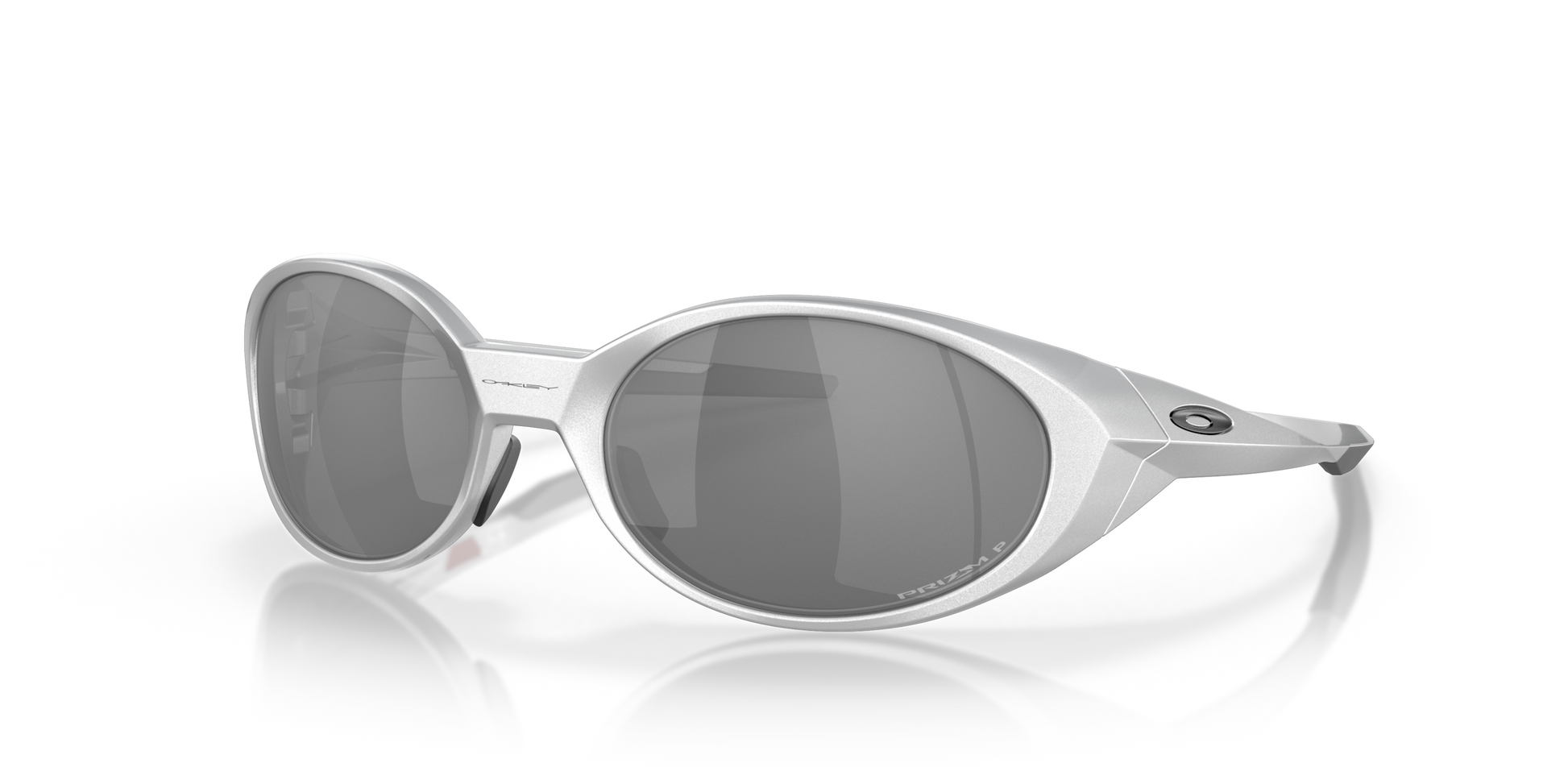 Oakley Eyejacket Redux Silver W/Prizm Black Polarized - Star Surf + Skate