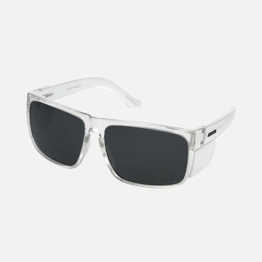 Carve Vendetta Safety - Gloss Clear/Grey Polarized Lens - Star Surf + Skate
