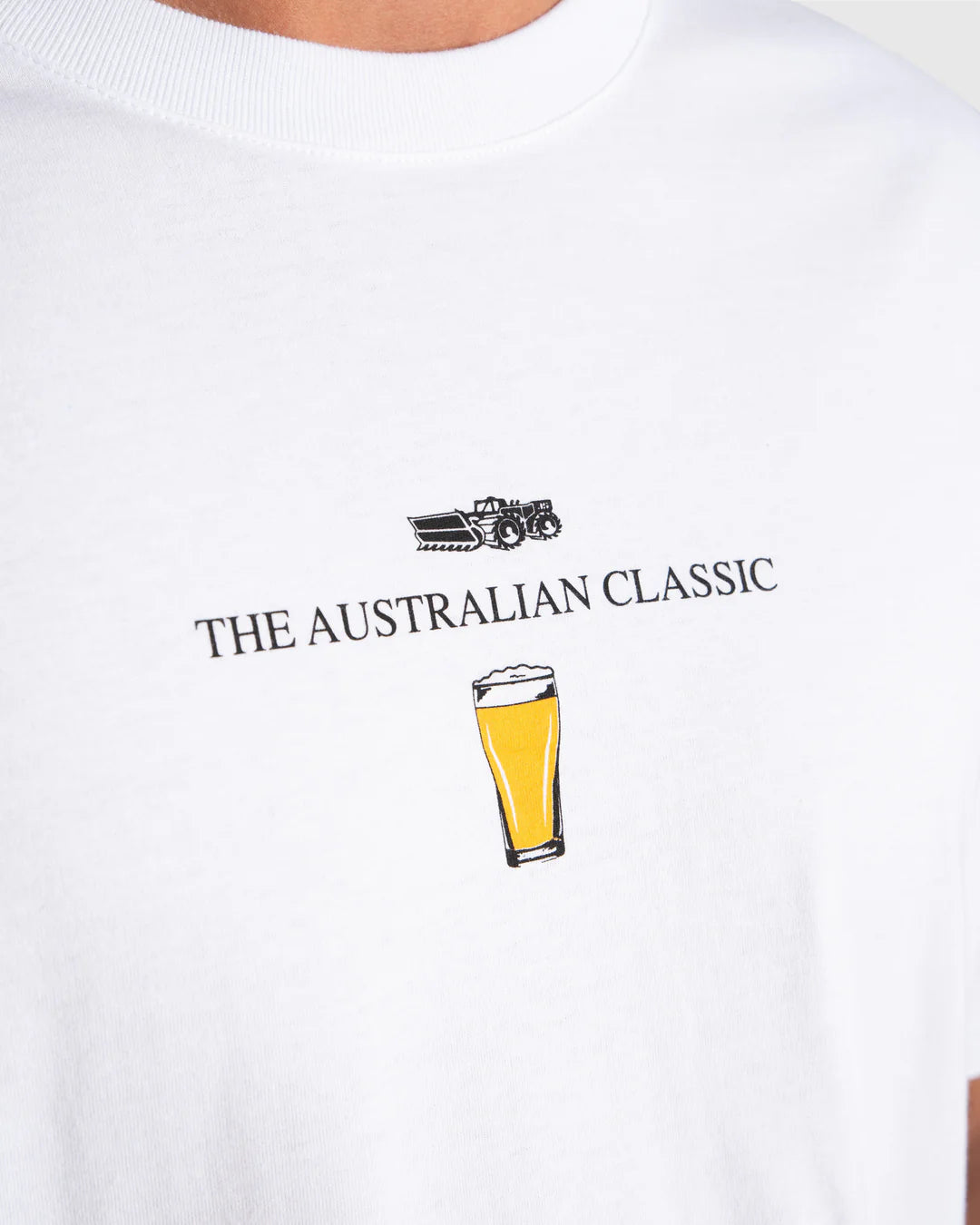 JS Schooner SS Tee - White