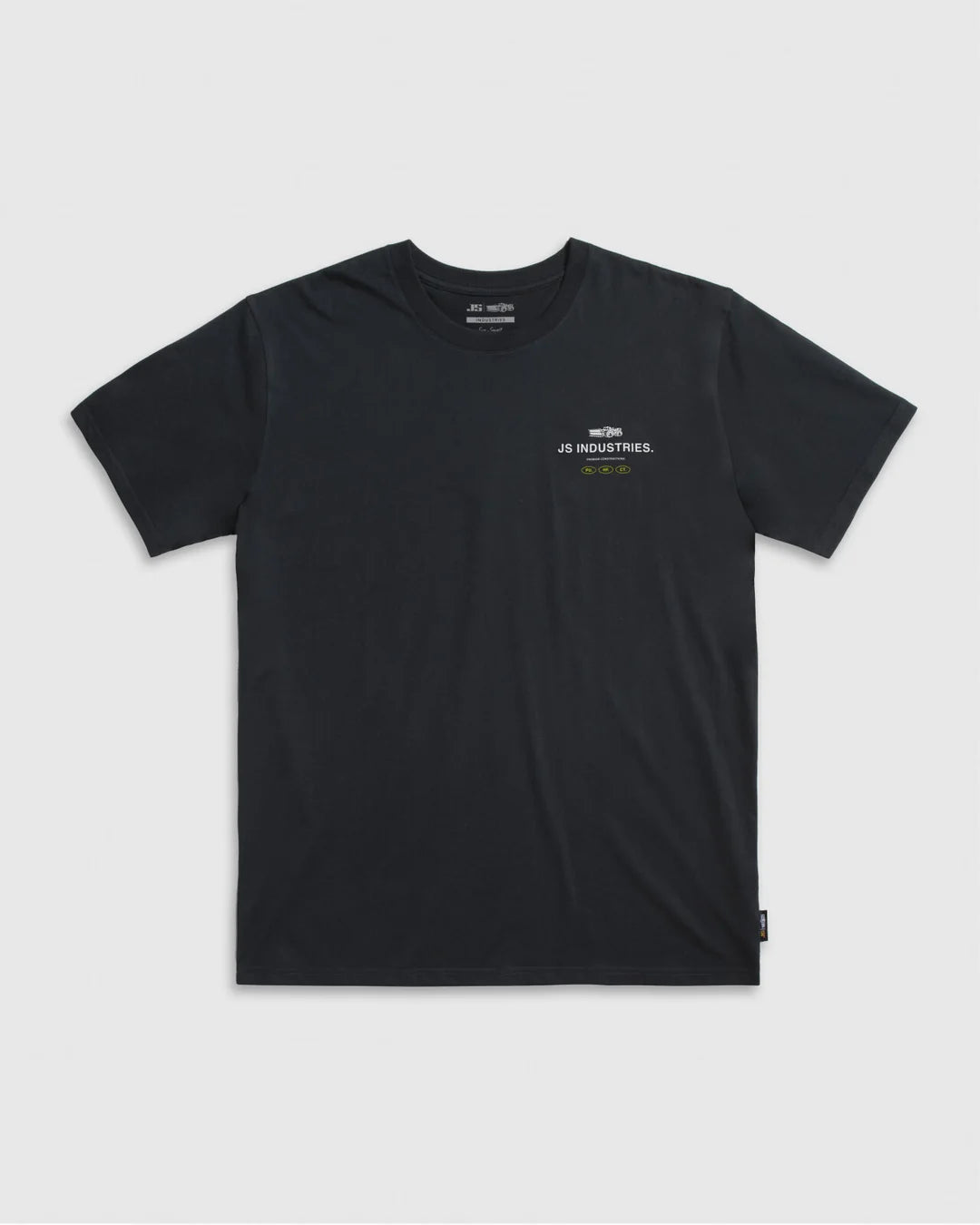 JS Construction SS Tee - Washed Black
