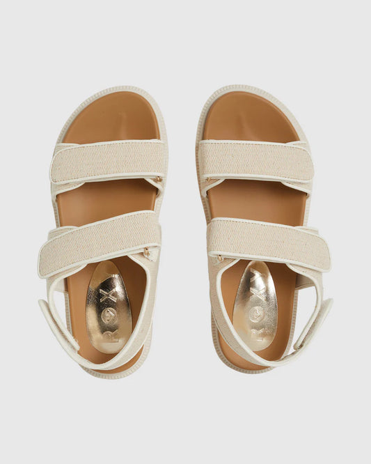 Roxy Conrad Sandal - Natural - Star Surf + Skate