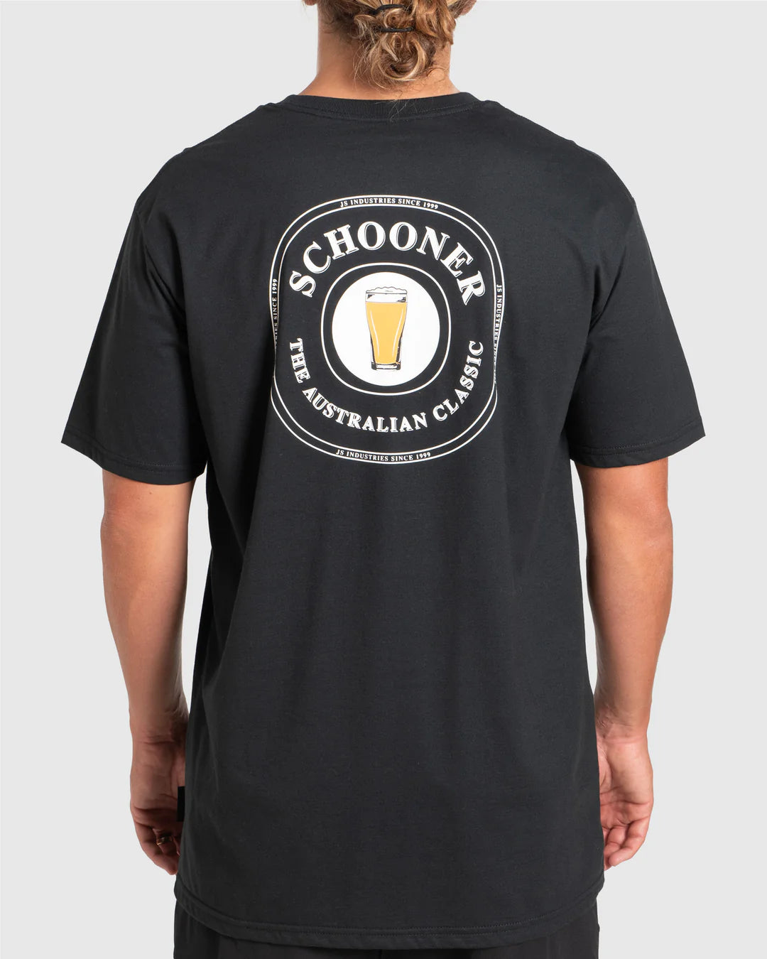 JS Schooner SS Tee - Black