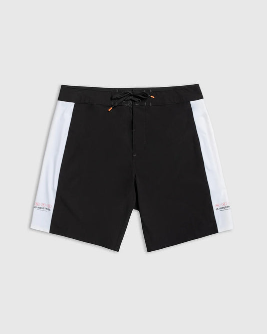 JS Construction Boardshort - Black/White