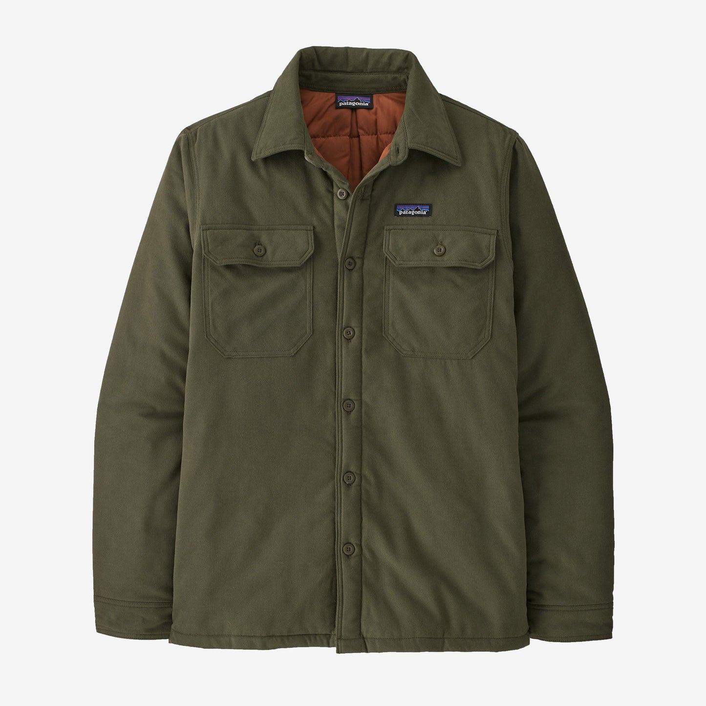 Patagonia M's Insulated Organic Cotton MW Fjord Flannel Shirt - Basin Green - Star Surf + Skate