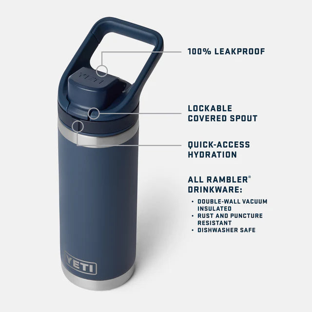 Yeti Rambler R18oz (532ml) Flip Chug Bottle