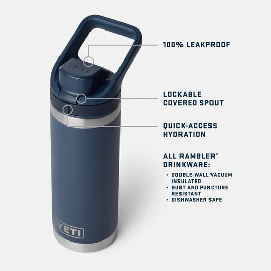 Yeti Rambler R26oz (532ml) Flip Chug Bottle