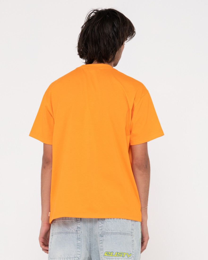 Rusty Coach Carter SS Tee - Orange - Star Surf + Skate