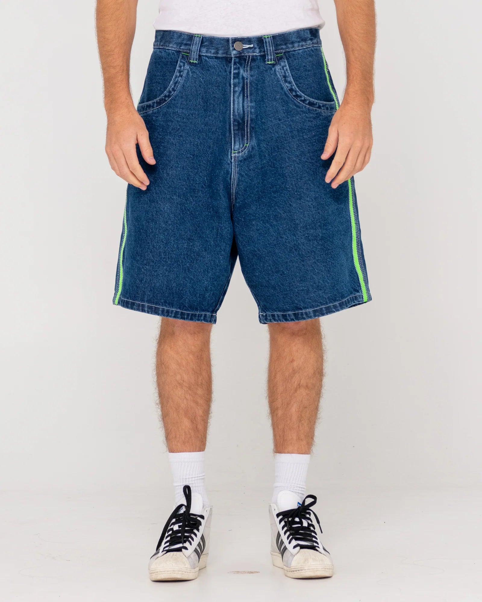 Rusty Reflekt Baggy Jort - DLI - Star Surf + Skate