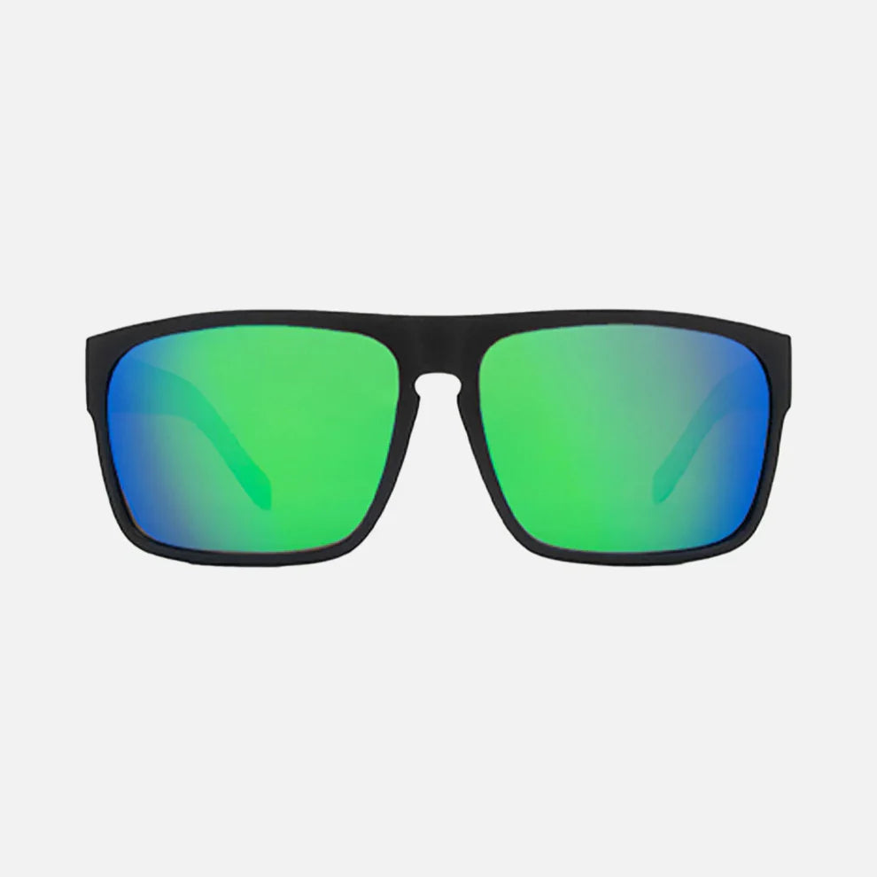 Carve Vendetta Matt Black Green Iridium Polarised - Star Surf + Skate