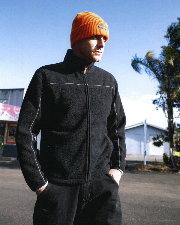 Billabong Spec 73 Polar Zip Thru Fleece Jacket - Black