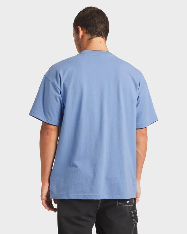 Billabong Spec Tipper SS Tee - Oceana Blue