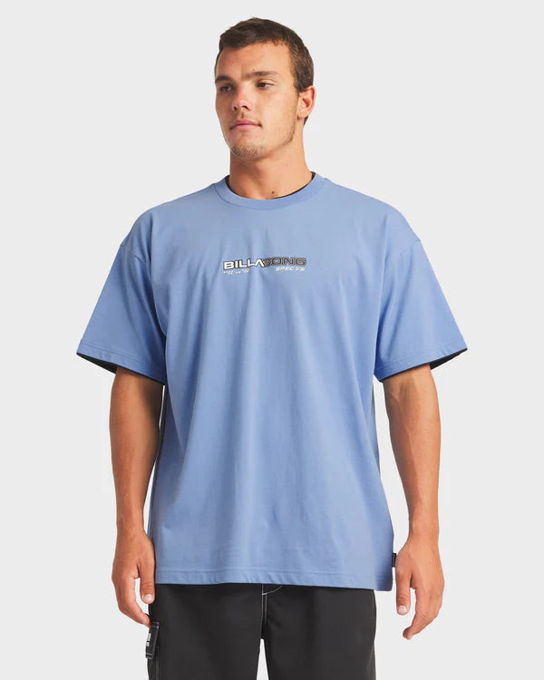 Billabong Spec Tipper SS Tee - Oceana Blue