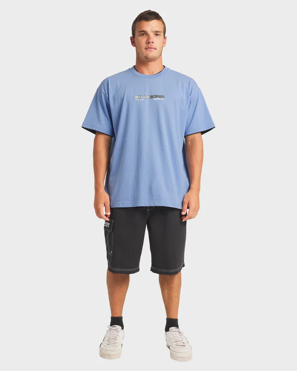Billabong Spec Tipper SS Tee - Oceana Blue