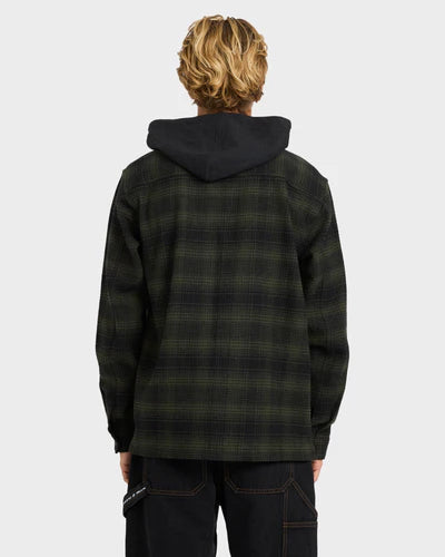 Billabong Baja Sur Flannel Shirt - Black