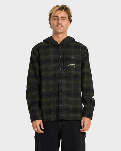 Billabong Baja Sur Flannel Shirt - Black