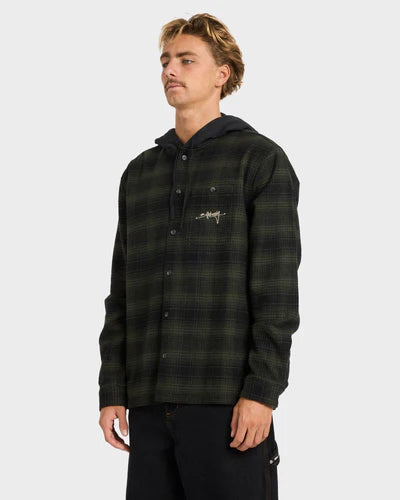 Billabong Baja Sur Flannel Shirt - Black