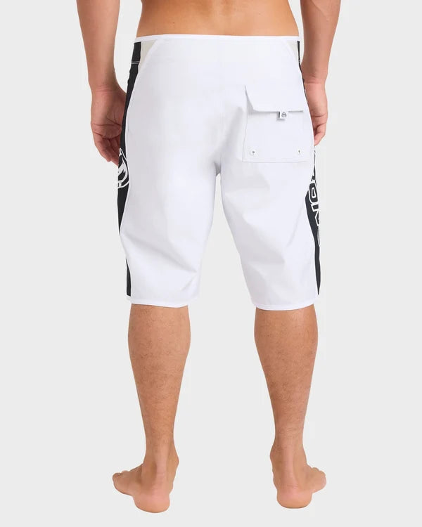 Billabong D Bah Bio Wave Pro 21" Boardshort - White Vintage