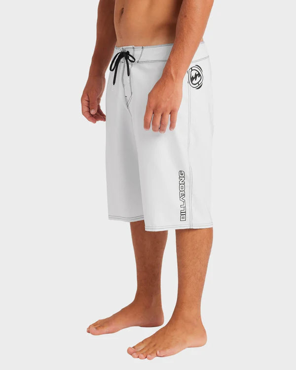 Billabong Bio OG Pro Boardshort - White - Star Surf + Skate