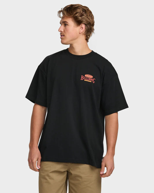 Billabong Double Spread OG SS Tee - Black - Star Surf + Skate