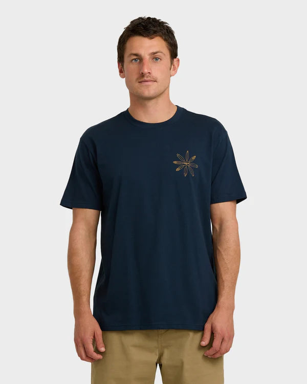Billabong Quiver Premuim SS Tee - Navy - Star Surf + Skate